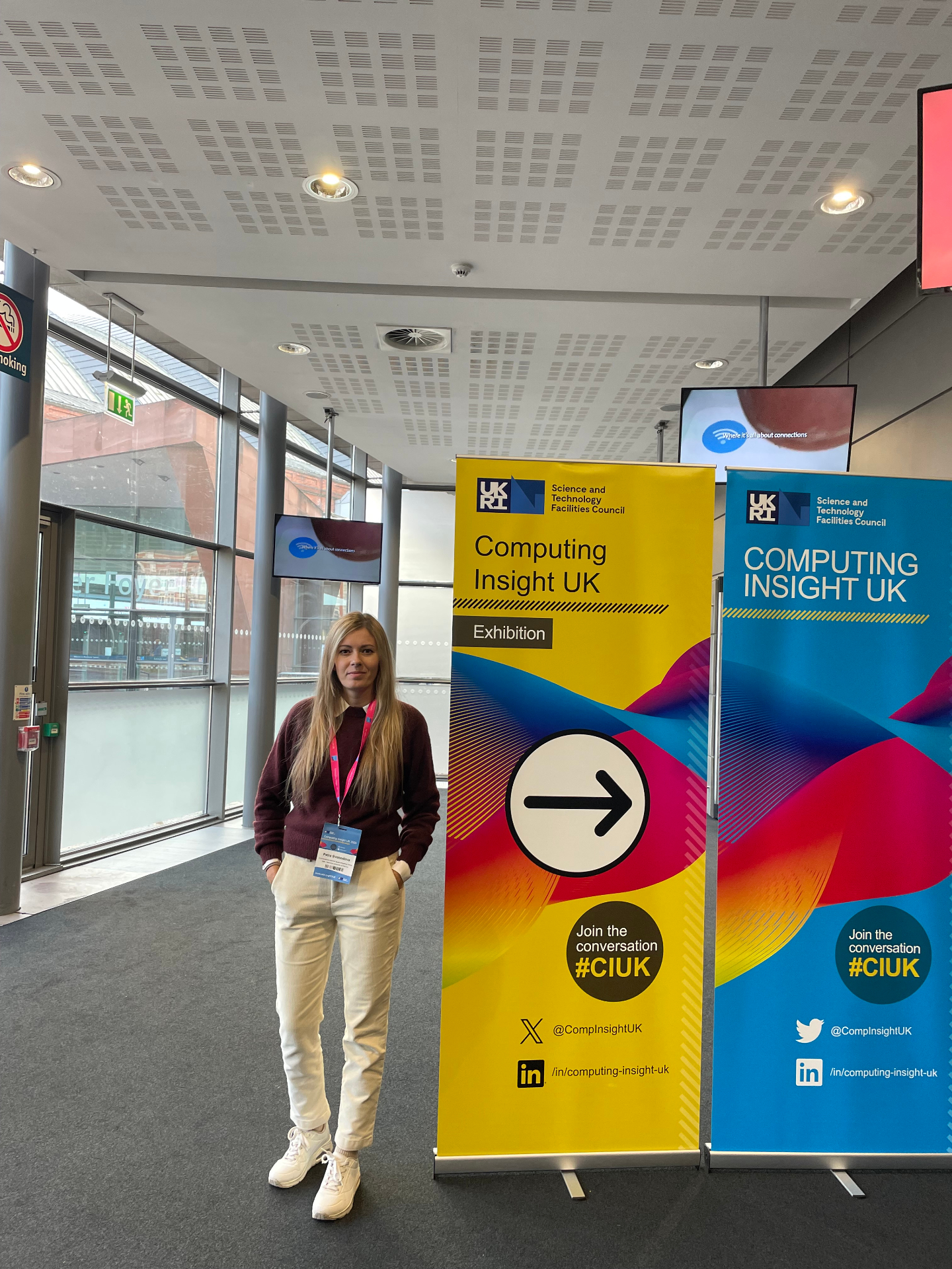Petra na konferenci Computing Insight UK